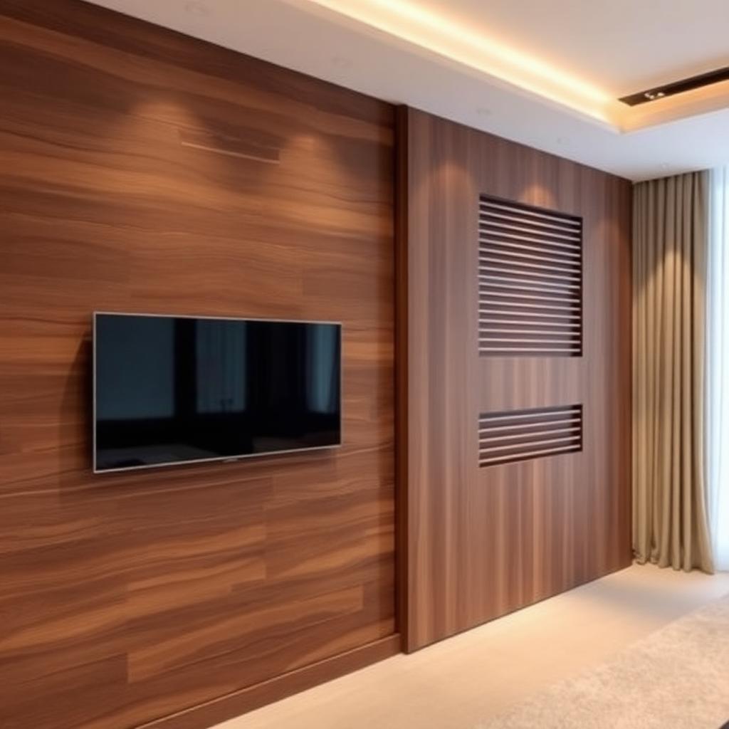 Wood wall decor accent paneling DFW